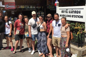 Bangkok: Großer Palast, Zug & Schwimmender Markt