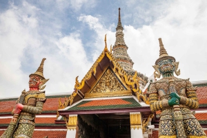 Bangkok: Großer Palast, Zug & Schwimmender Markt