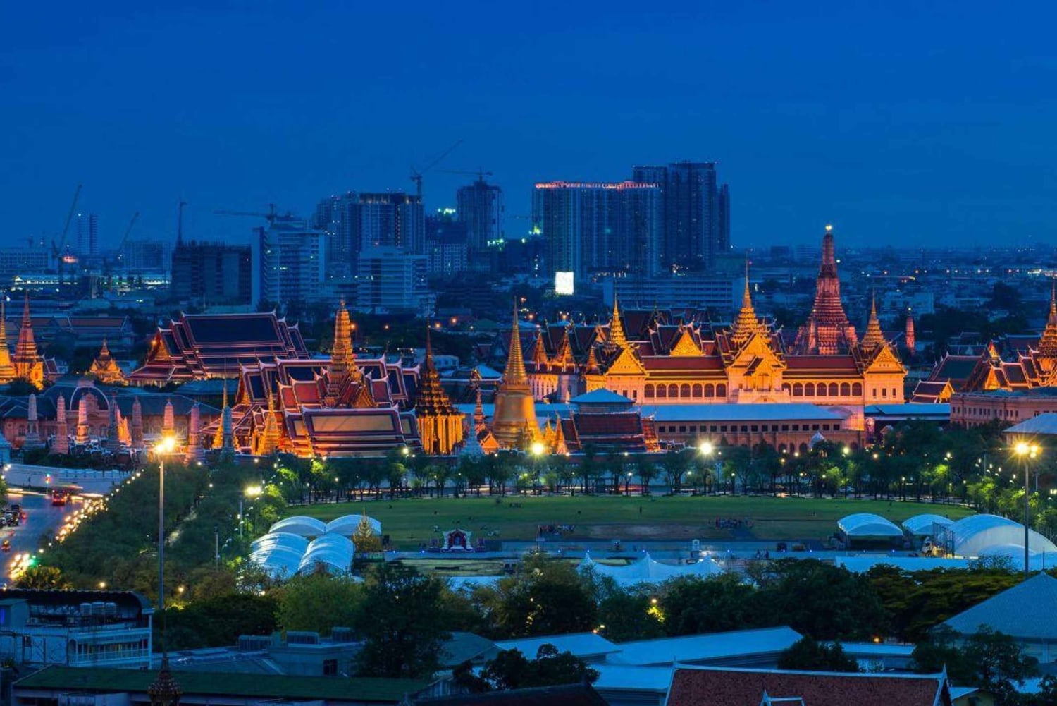 Bangkok: Grand Palace, Wat Arun und Marmortempel Tour