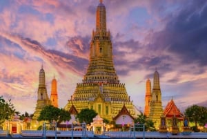 Bangkok: Grand Palace, Wat Arun, and Marble Temple Tour