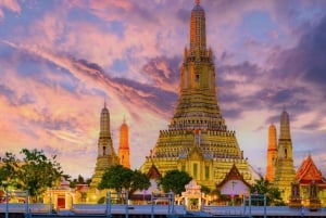 Bangkok: Grand Palace, Wat Arun und Marmortempel Tour