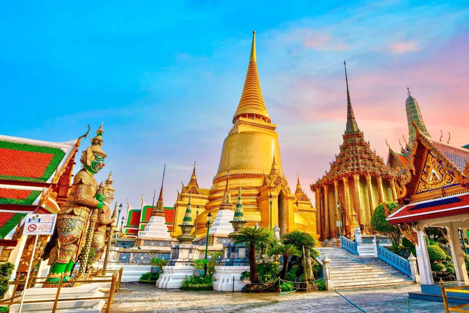 Bangkok: Rundvandring i Grand Palace, Wat Pho och Chinatown