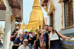 Bangkok: Grand Palace, Wat Pho og Wat Arun guidet tur