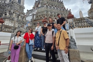 Bangkok: Grand Palace, Wat Pho og Wat Arun guidet tur