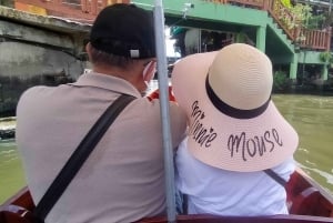 バンコク：グランド・パレス、列車＆フローティング・マーケット・ツアー