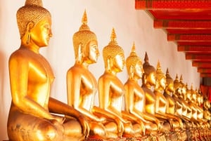 Bangkok: Grand Palace, Wat Pho, Wat Arun Sacred & Local Tour
