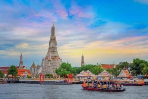 Bangkok: Grand Palace, Wat Pho, Wat Arun Sacred & Local Tour