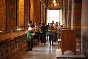 Bangkok: Koninklijk Paleis, Wat Pho, Wat Arun Heilige & Lokale Tour