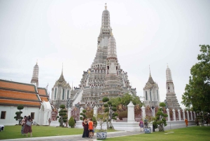 Bangkok: Koninklijk Paleis, Wat Pho, Wat Arun Heilige & Lokale Tour