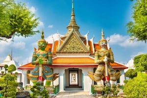 Bangkok : Visite à pied du Grand Palais, du Wat Pho et du Wat Arun