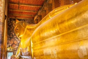 Bangkok : Visite à pied du Grand Palais, du Wat Pho et du Wat Arun