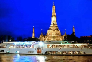Bangkok Grand Pearl Dinner Cruise, Hotel & Private Transfer