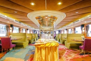 Bangkok: Grand Pearl Dinner Cruise med hoteltransfer