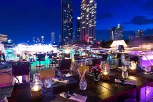 Bangkok: Grand Pearl Dinner Cruise med hoteltransfer