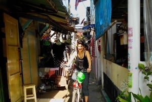 Bangkok: Green Oasis guidet cykeltur med bådtur