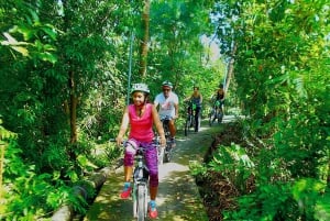Bangkok: Green Oasis guidet cykeltur med bådtur