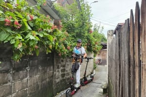 Bangkok: tour guiado de scooter elétrica aos templos e à margem do rio