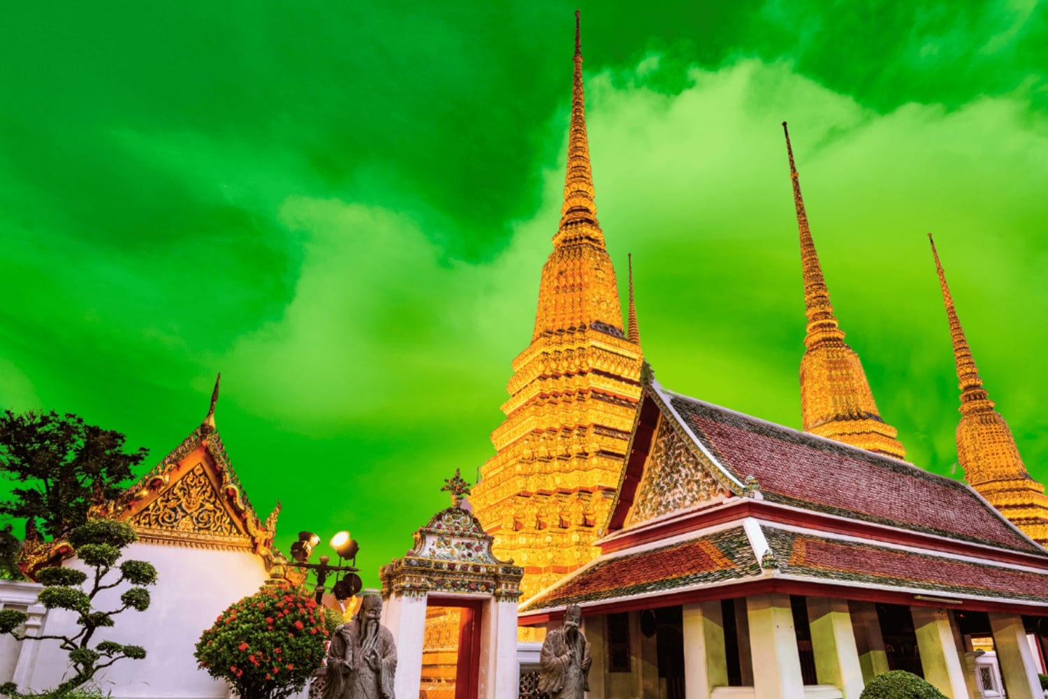 Bangkok: Tour di mezza giornata guidato della città con i templi