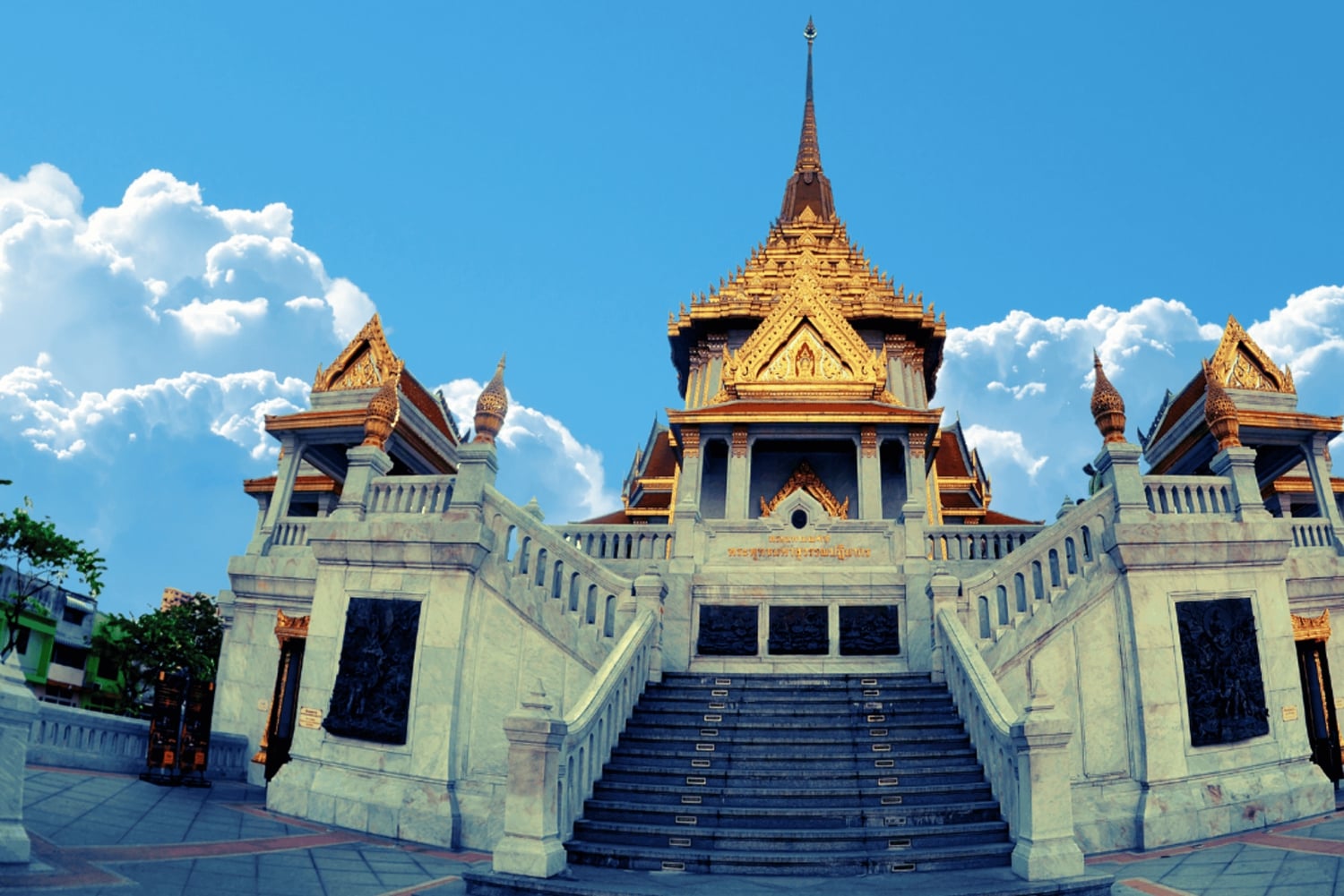 Bangkok: Tour di mezza giornata guidato della città con i templi