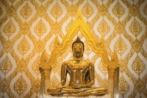 Bangkok: Półdniowa wycieczka po mieście z przewodnikiem i świątyniami