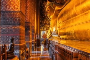 Bangkok: Półdniowa wycieczka po mieście z przewodnikiem i świątyniami