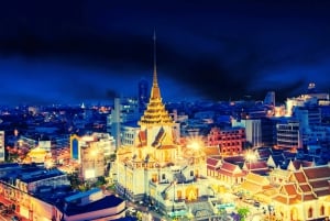 Bangkok: Tour di mezza giornata guidato della città con i templi