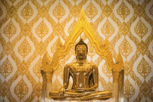 Bangkok: Tour di mezza giornata guidato della città con i templi