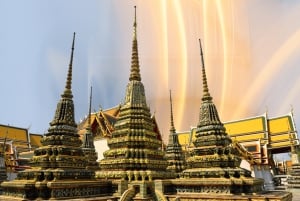 Bangkok: Tour di mezza giornata guidato della città con i templi