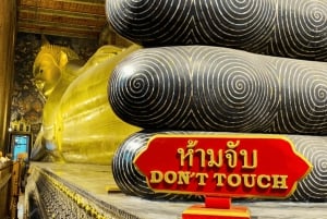 Bangkok: Tour di mezza giornata guidato della città con i templi