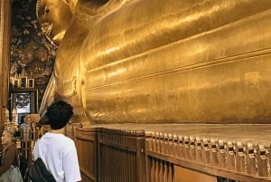 Bangkok: Tour di mezza giornata guidato della città con i templi