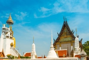 Bangkok: Tour di mezza giornata guidato della città con i templi