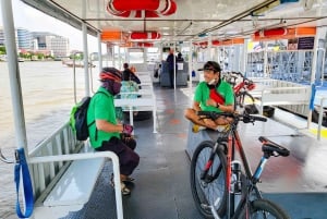 Bangkokissa: Pyöräillen ja lounaalla.