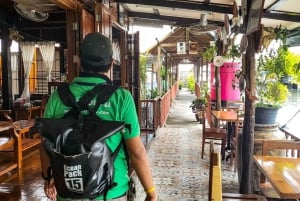 Bangkok : Visite d'une demi-journée à vélo avec déjeuner (Local Lives & Food Tour)