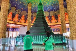 Bangkok: Passeio de bicicleta de meio dia pelas vidas locais e gastronomia com almoço