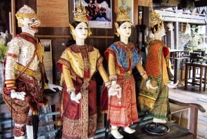 Bangkok: Passeio de bicicleta de meio dia pelas vidas locais e gastronomia com almoço