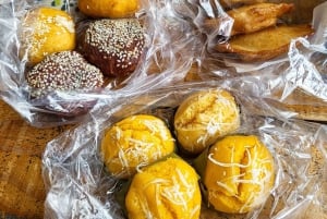 Bangkok: Passeio de bicicleta de meio dia pelas vidas locais e gastronomia com almoço