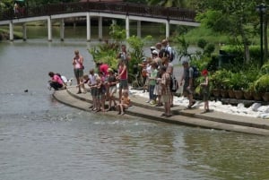 Visite de la jungle de Bangkok en tuk-tuk, en bateau à queue longue et en pousse-pousse