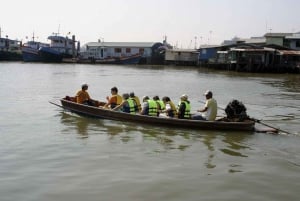 Visite de la jungle de Bangkok en tuk-tuk, en bateau à queue longue et en pousse-pousse