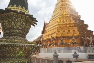 Bangkok : Visite de groupe d'une demi-journée des temples et du Grand Palais