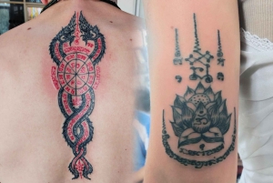 Bangkok : Guide du tatouage thaïlandais à la main au Wat Bang Phra