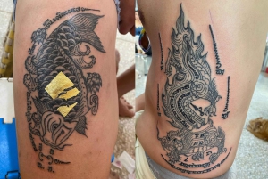 Bangkok : Guide du tatouage thaïlandais à la main au Wat Bang Phra