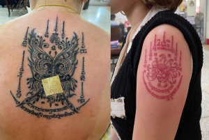 Bangkok : Guide du tatouage thaïlandais à la main au Wat Bang Phra