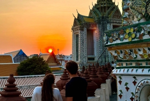 Bangkok: hoogtepunten tuk-tuk, kanaaltour, culinaire tour & Wat Arun