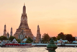 Bangkok: hoogtepunten tuk-tuk, kanaaltour, culinaire tour & Wat Arun