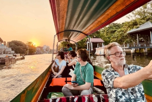Bangkok: hoogtepunten tuk-tuk, kanaaltour, culinaire tour & Wat Arun