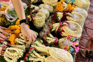 Bangkok: hoogtepunten tuk-tuk, kanaaltour, culinaire tour & Wat Arun