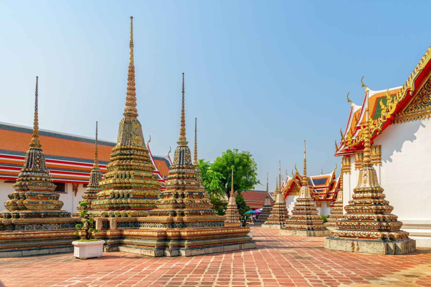Destaques de Bangkok: Grand Palace, Wat Pho e Wat Arun