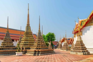 Destaques de Bangkok: Grand Palace, Wat Pho e Wat Arun