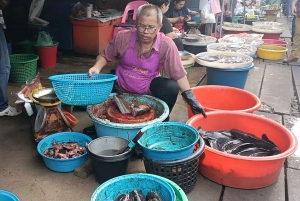 Bangkok: Tur til jernbanemarkedet og det flydende marked i Damnuansaduak