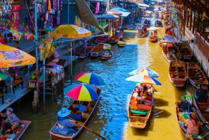 Bangkok: Highlights Tour with Grand Palace & Floating Market